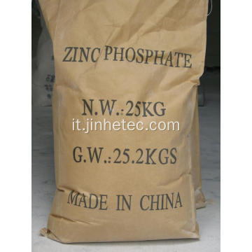 Formula chimica al fosfato di zinco per vernice anticorrosione